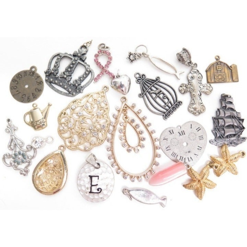 Charm Pendants Jewelry‎ Parts Lot